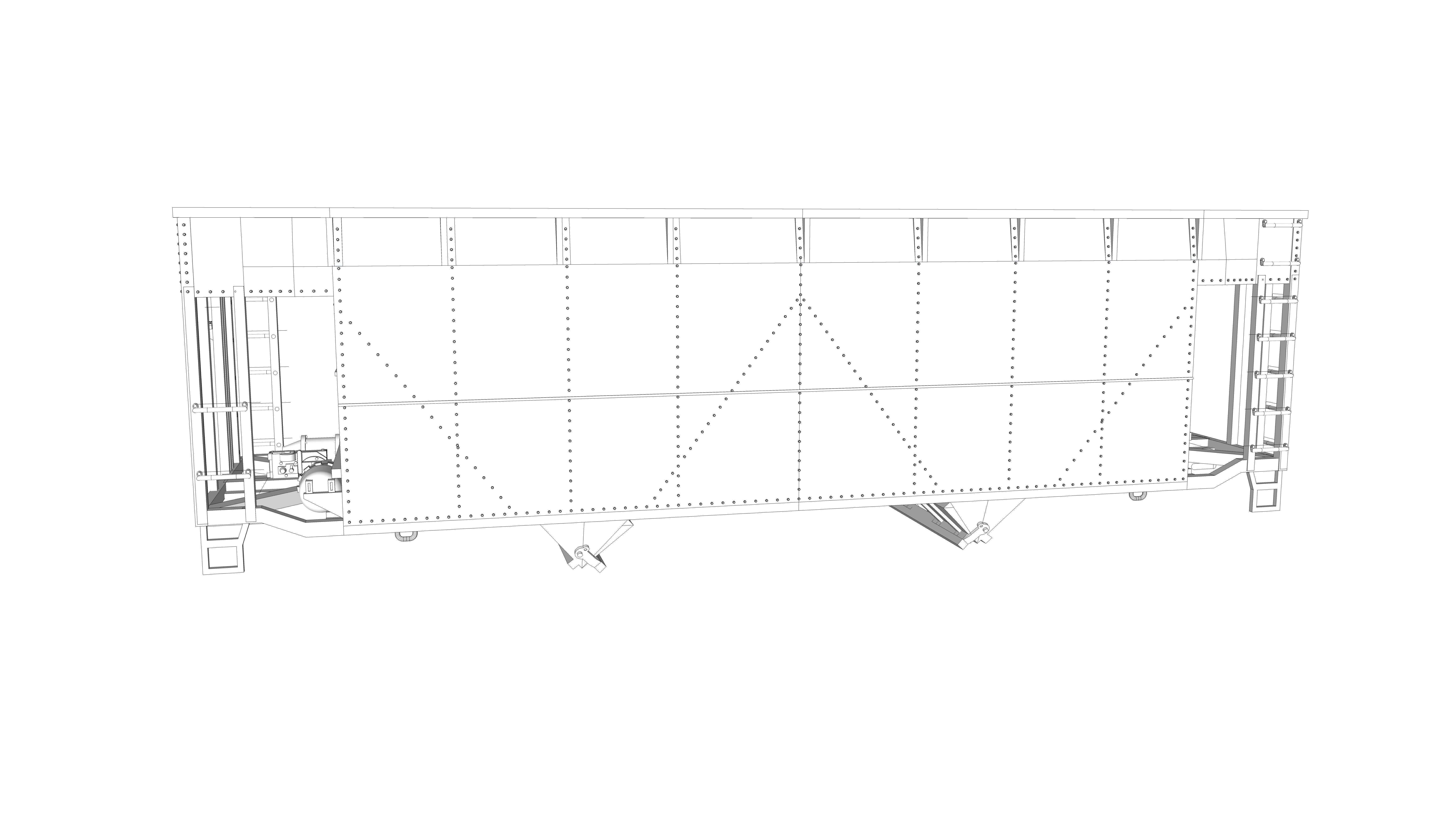 U13 Phosphate and Sand Hopper HO  3D print model_6