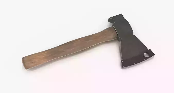 New Axe Low-poly 3D model