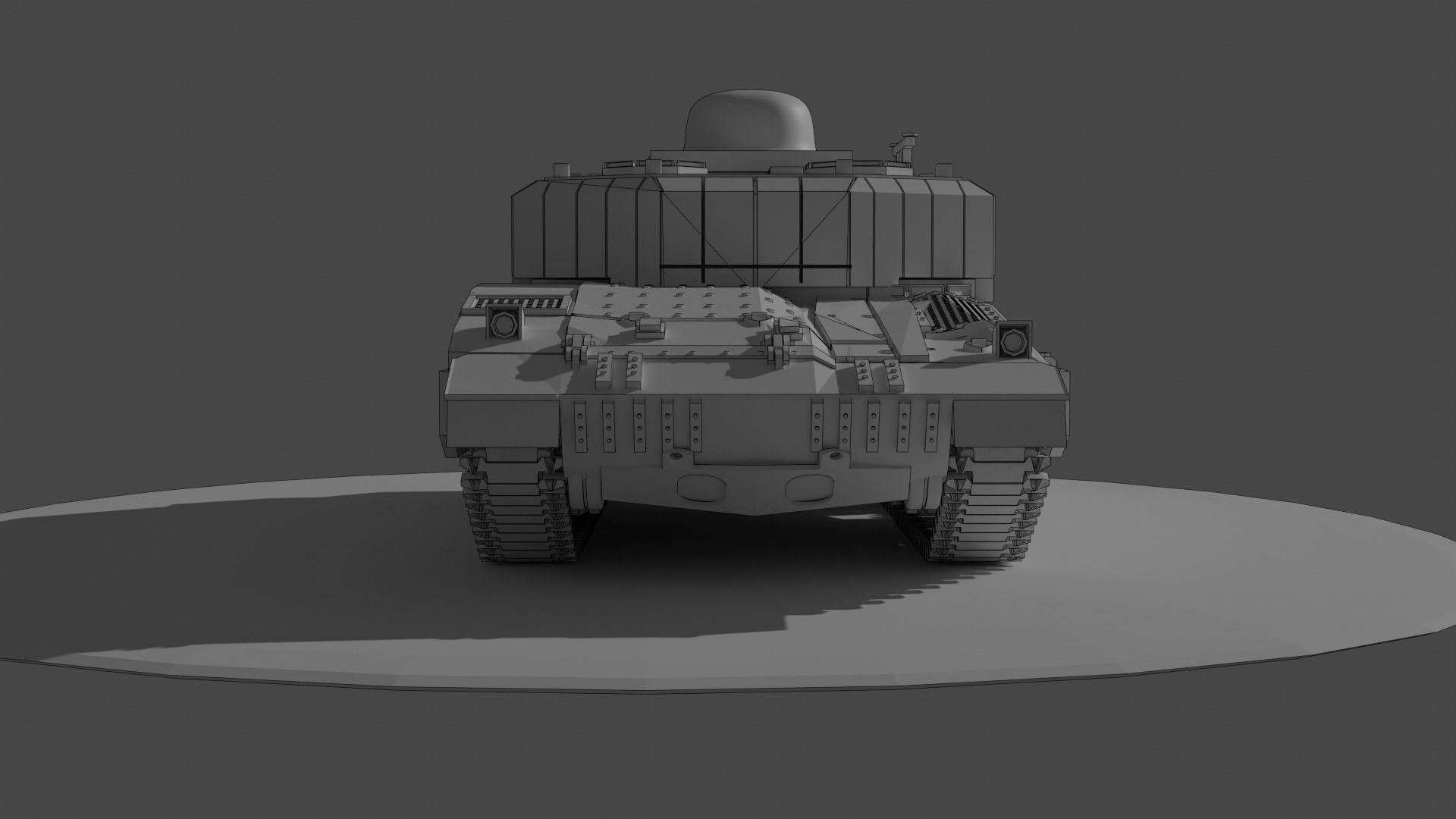 IDF Ofek Heavy APC 3D print model_5