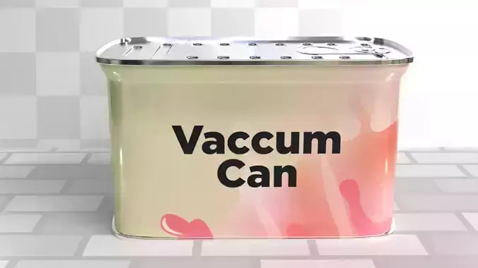 Alumium tin  vaccum can