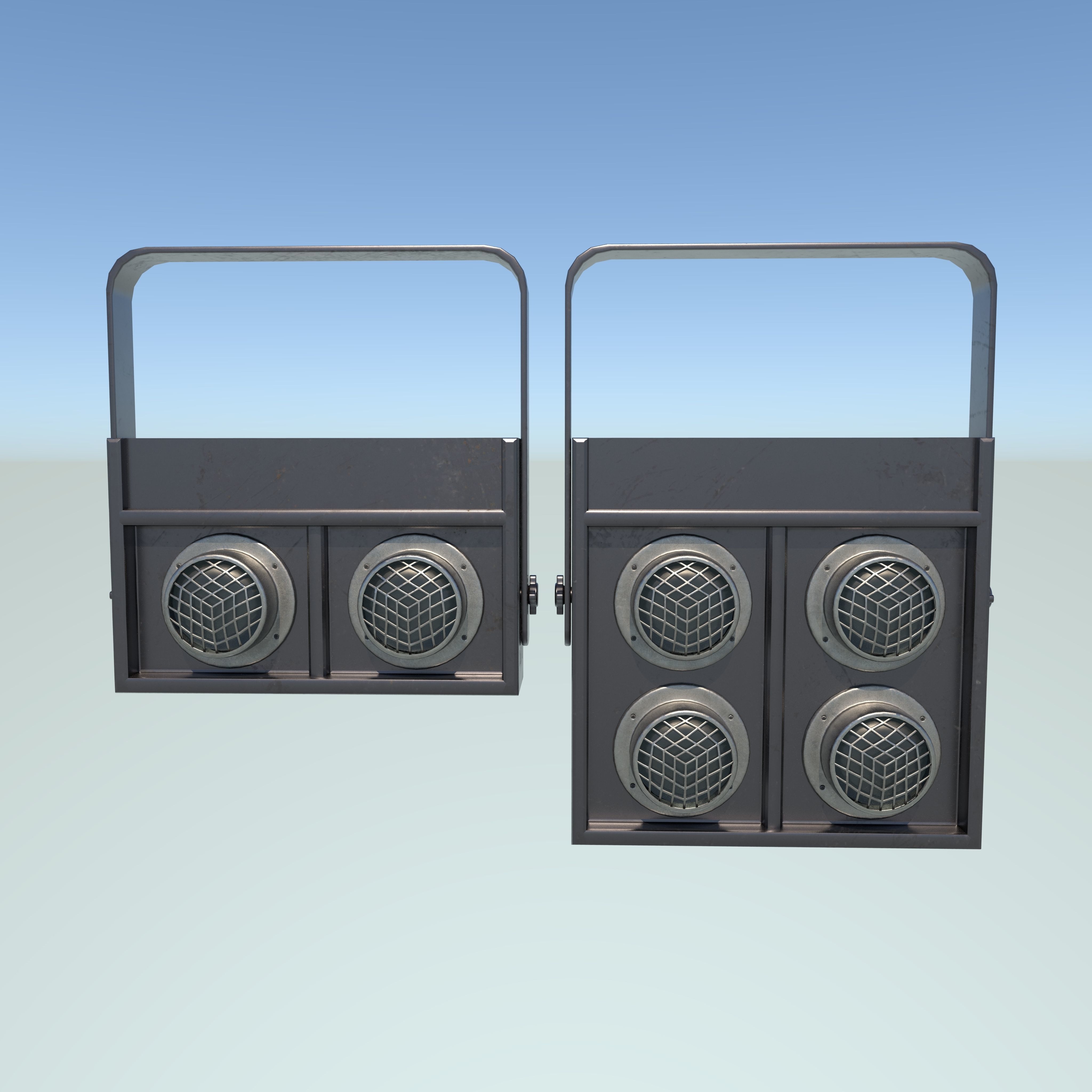 LED Blider 3D model_11