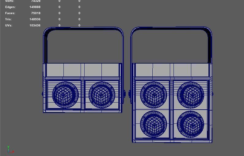 LED Blider 3D model_13