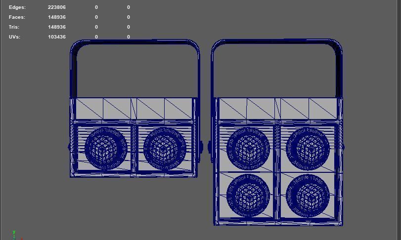 LED Blider 3D model_14