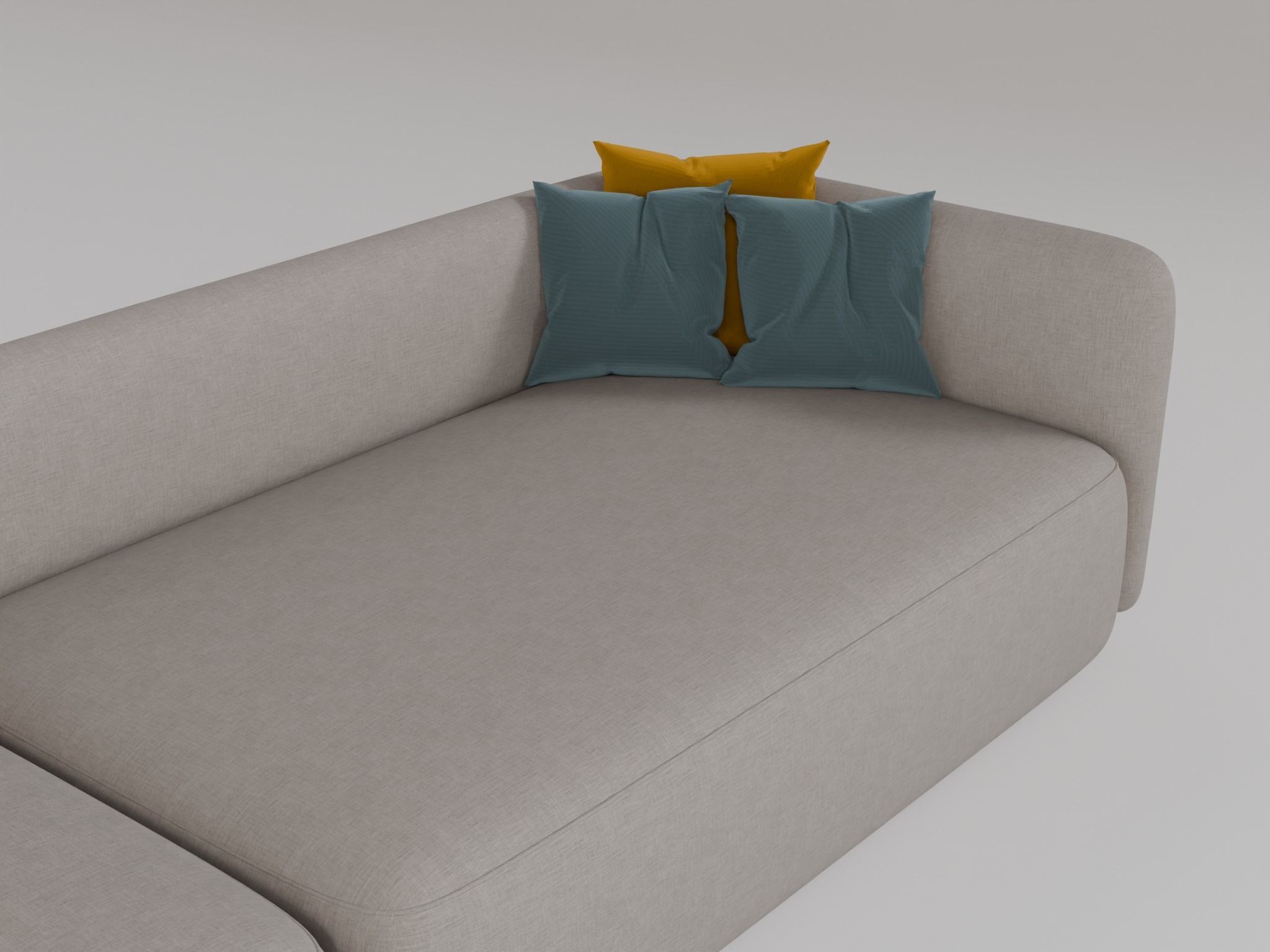Cosy Sofa 3D model_3