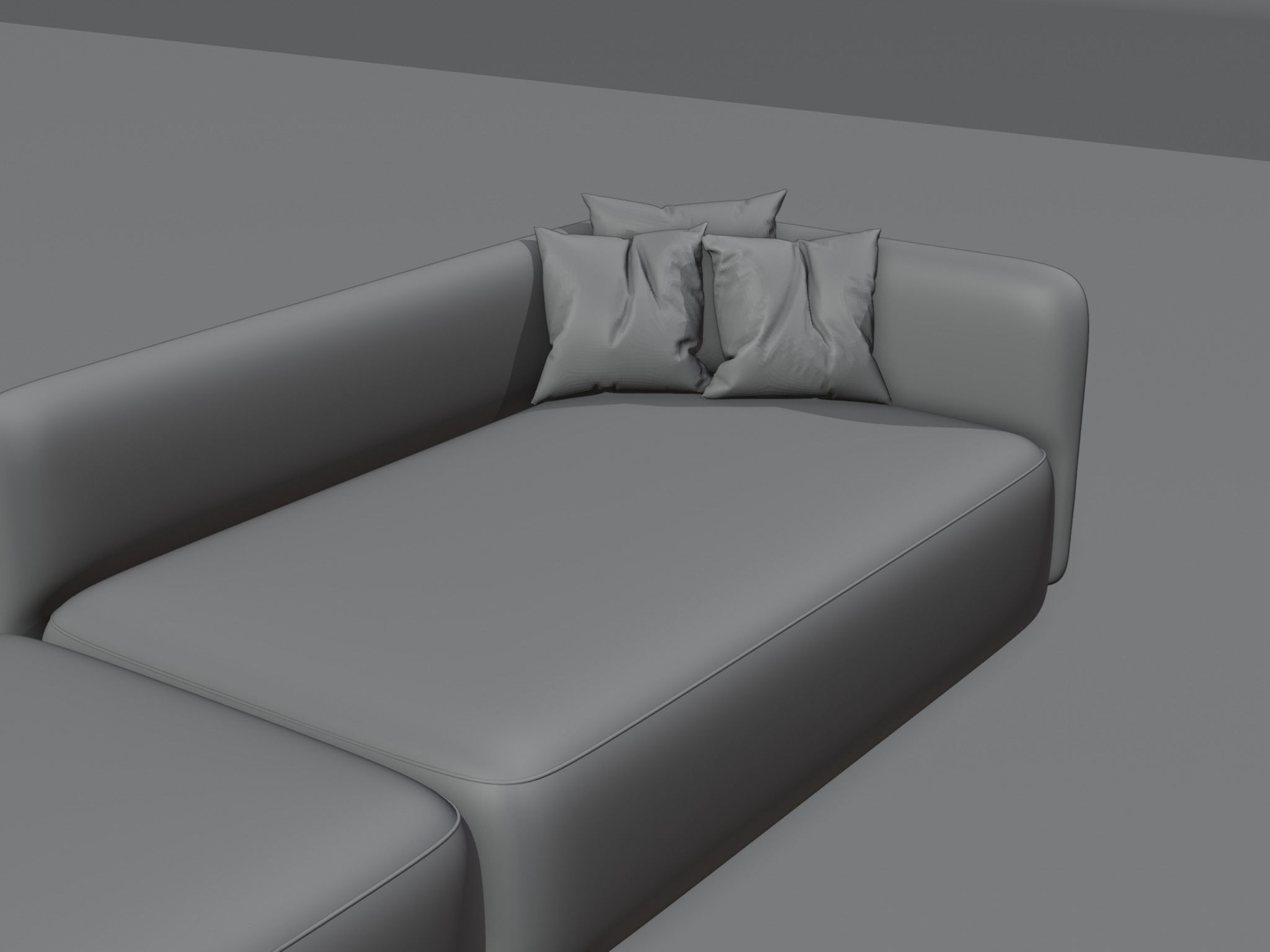 Cosy Sofa 3D model_1