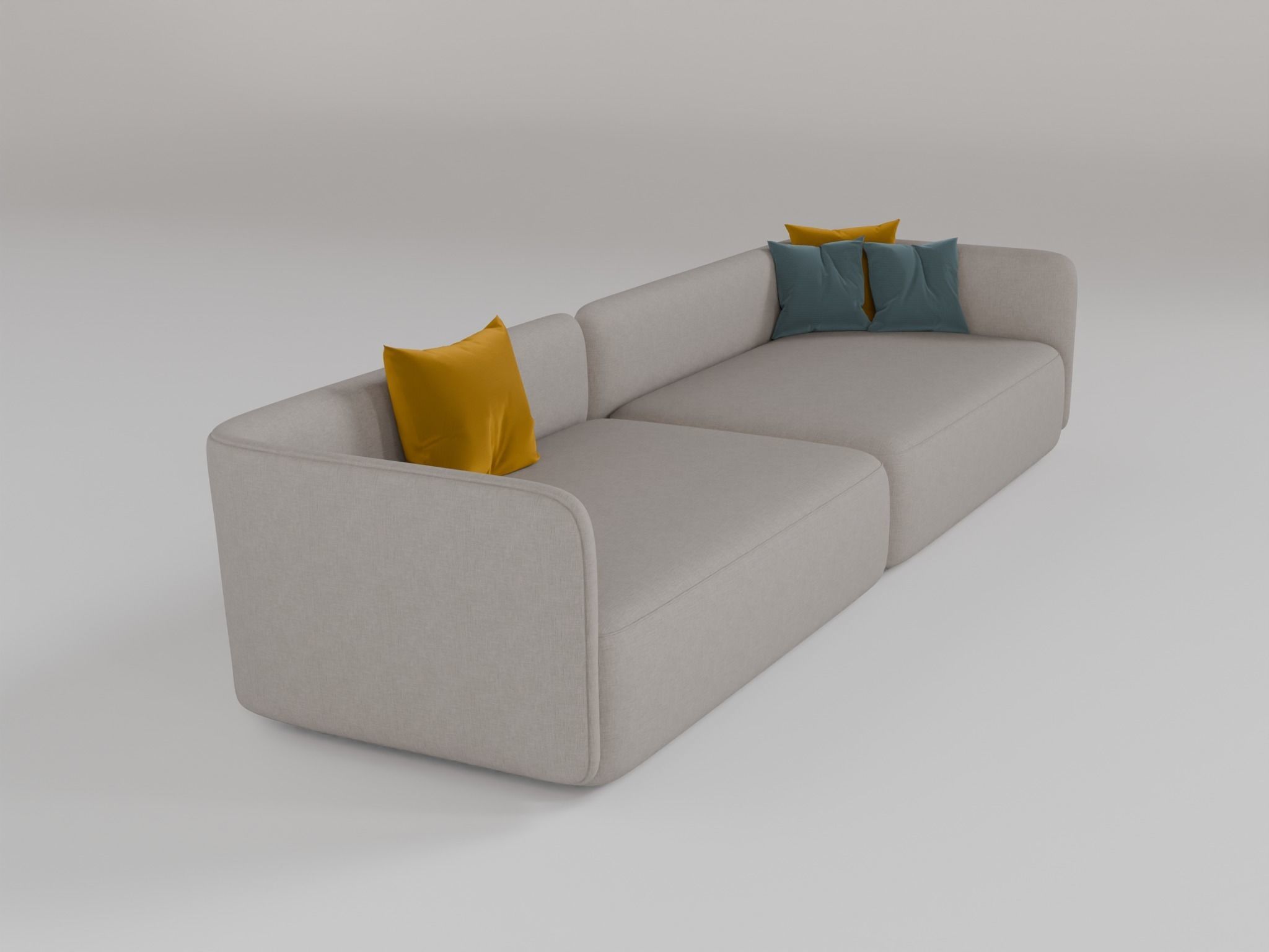 Cosy Sofa 3D model_7