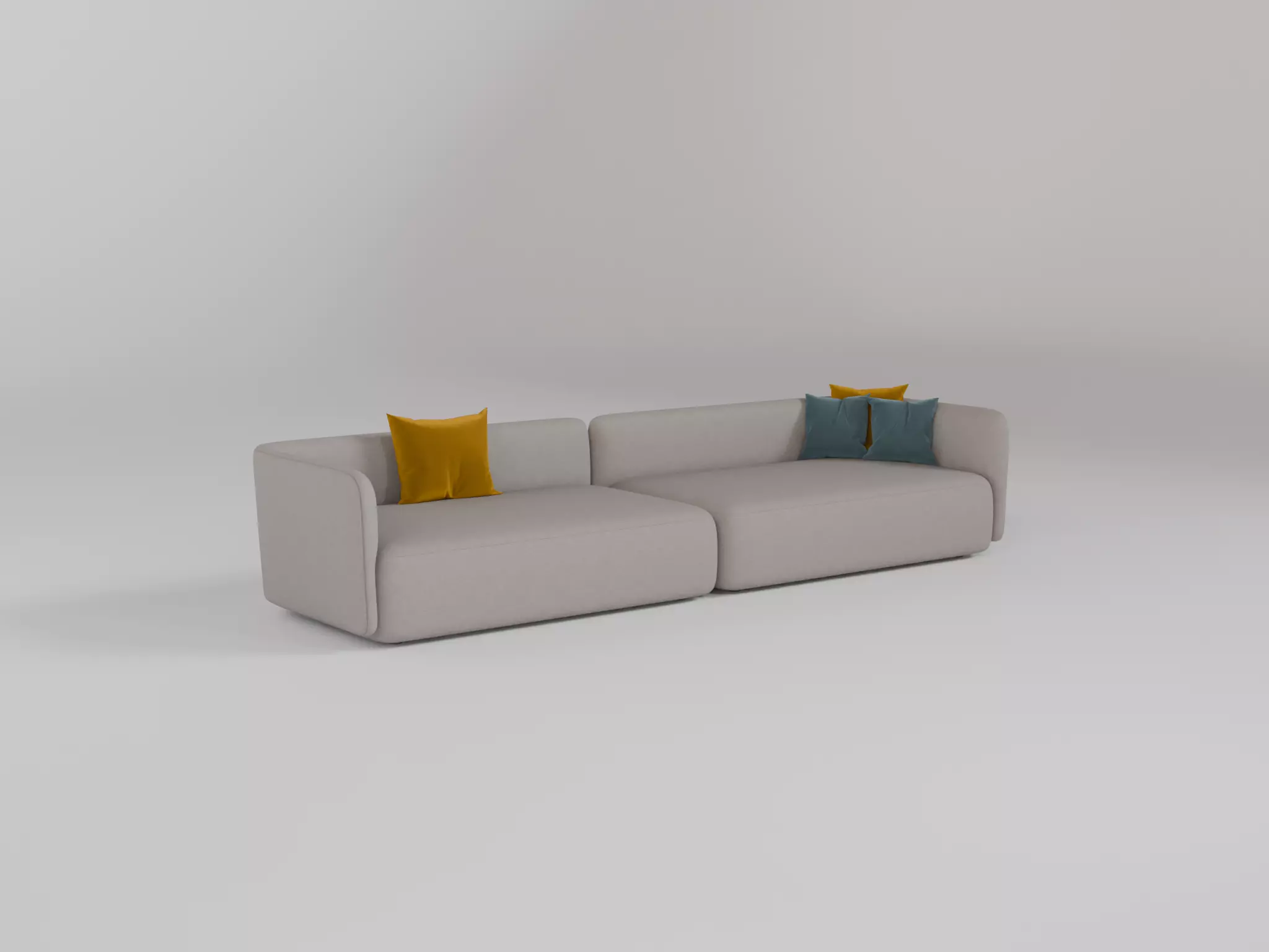 Cosy Sofa 3D model_0