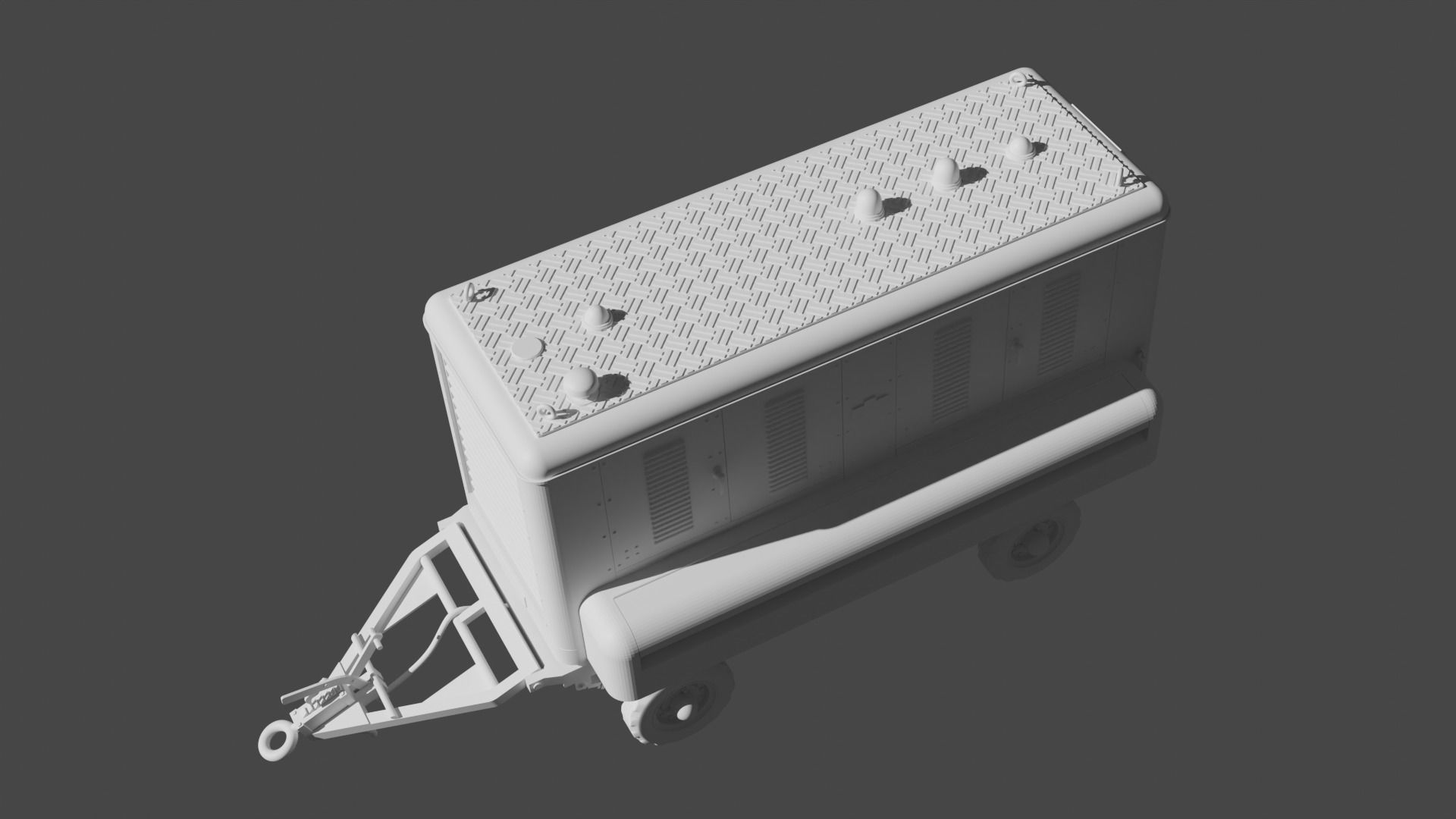 RAF Houchin 25kva Ground Power Unit 3D print model_2