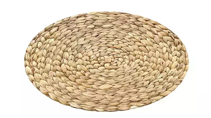 Handwoven Rattan Coaster Holder Soare