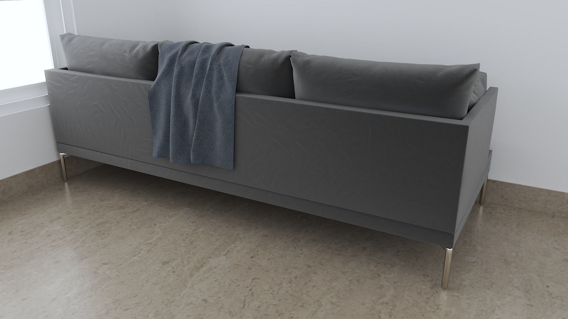 Couch 3D model_1