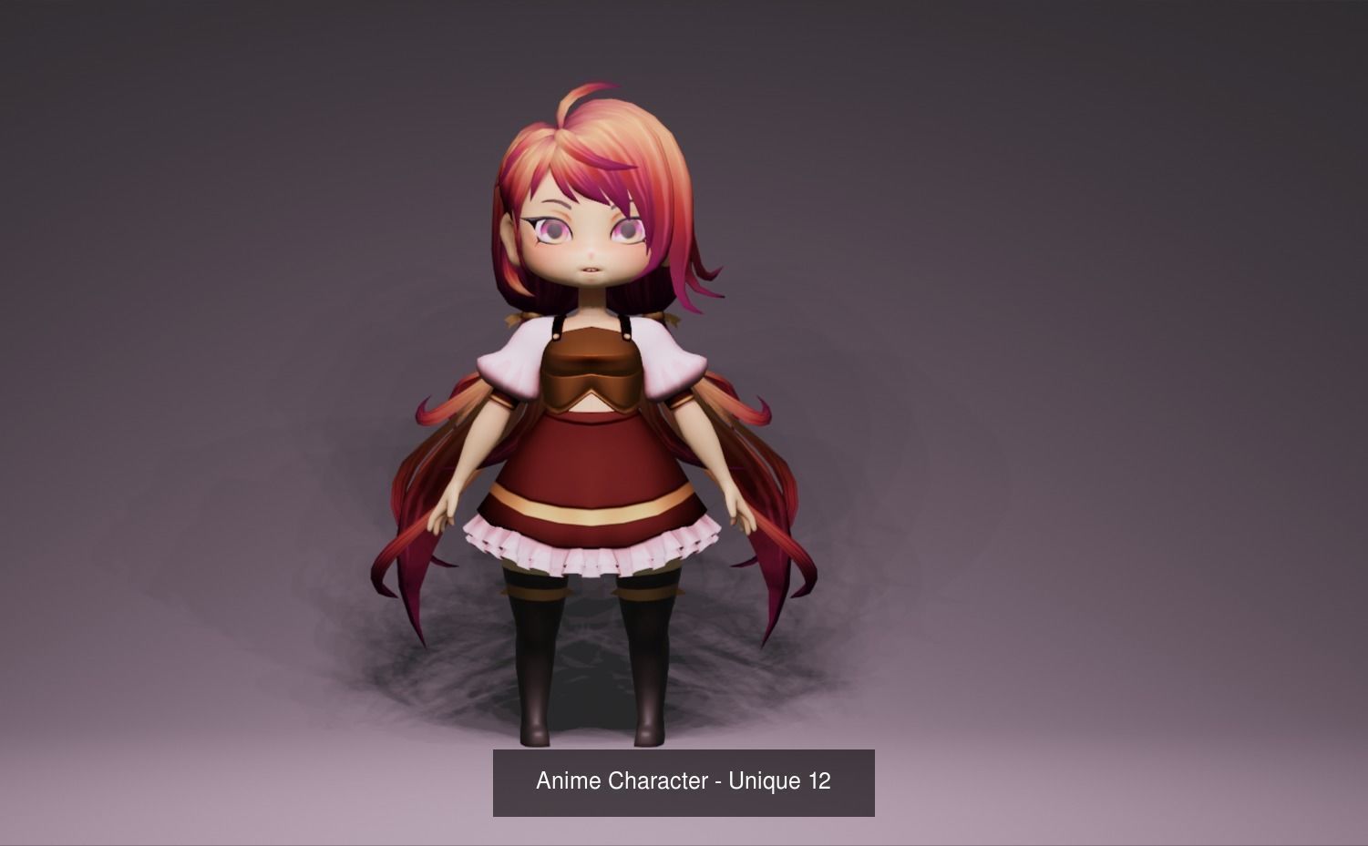 Unique Anime Character Model Collection - 38 Exclusive Models _14