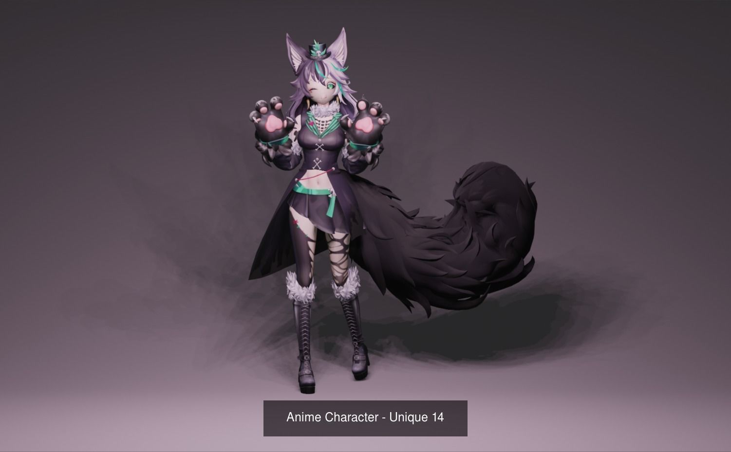Unique Anime Character Model Collection - 38 Exclusive Models _16