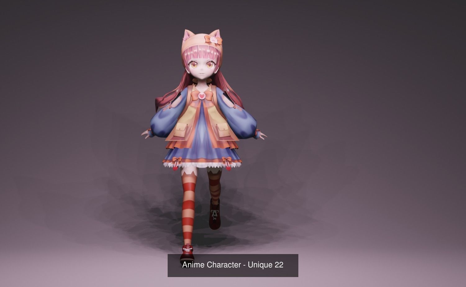 Unique Anime Character Model Collection - 38 Exclusive Models _23
