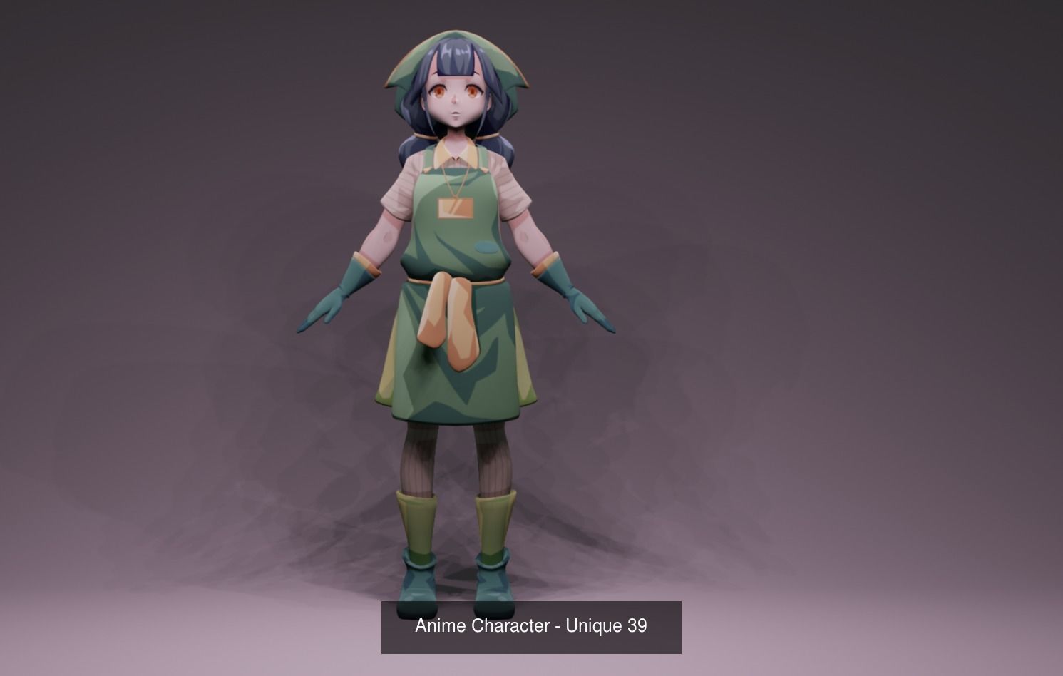 Unique Anime Character Model Collection - 38 Exclusive Models _38