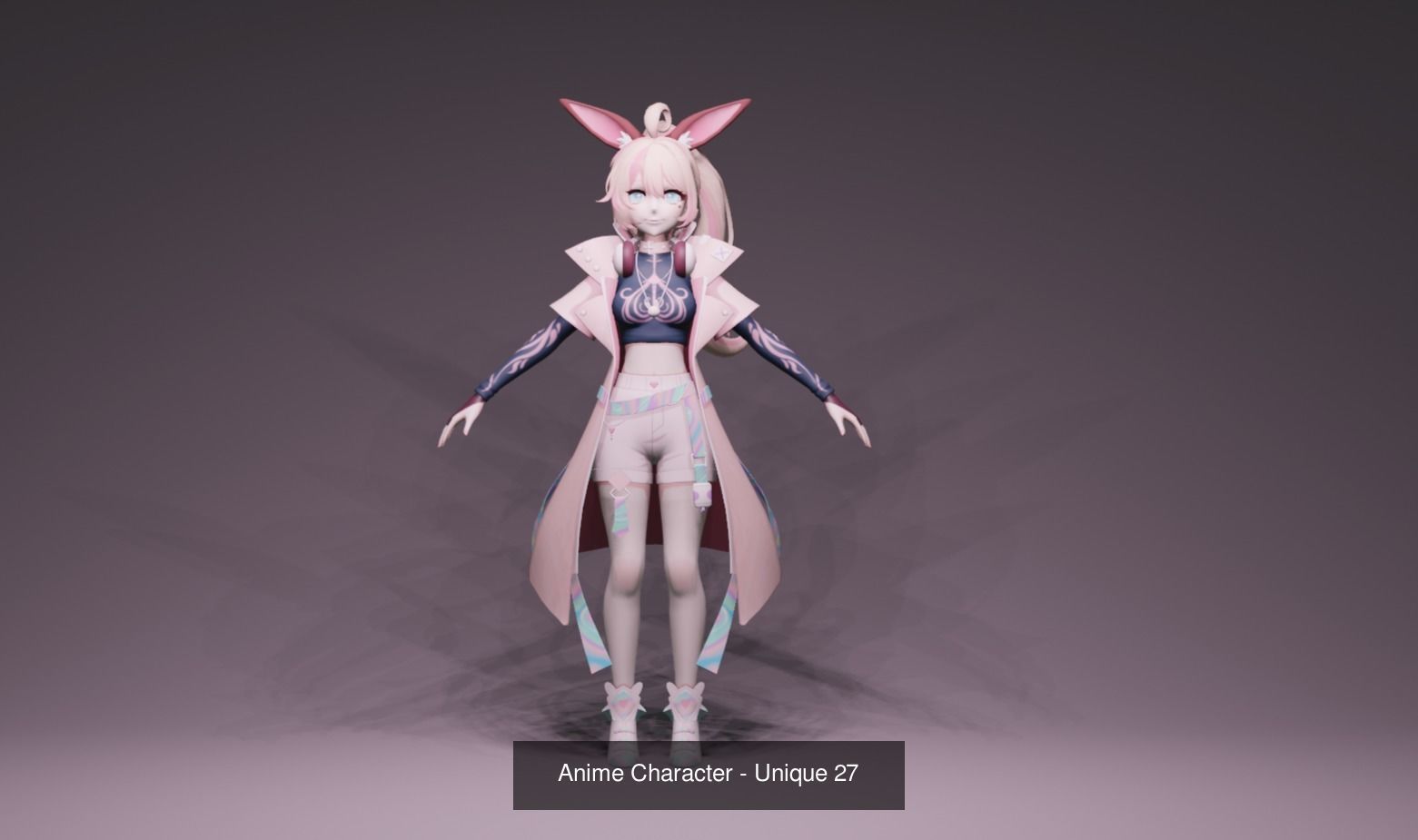 Unique Anime Character Model Collection - 38 Exclusive Models _28