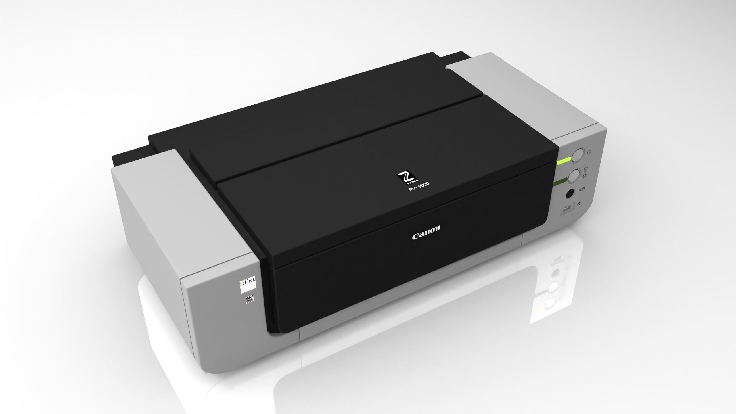Canon Pixma Pro 9000 2006-2009 Free 3D model_1