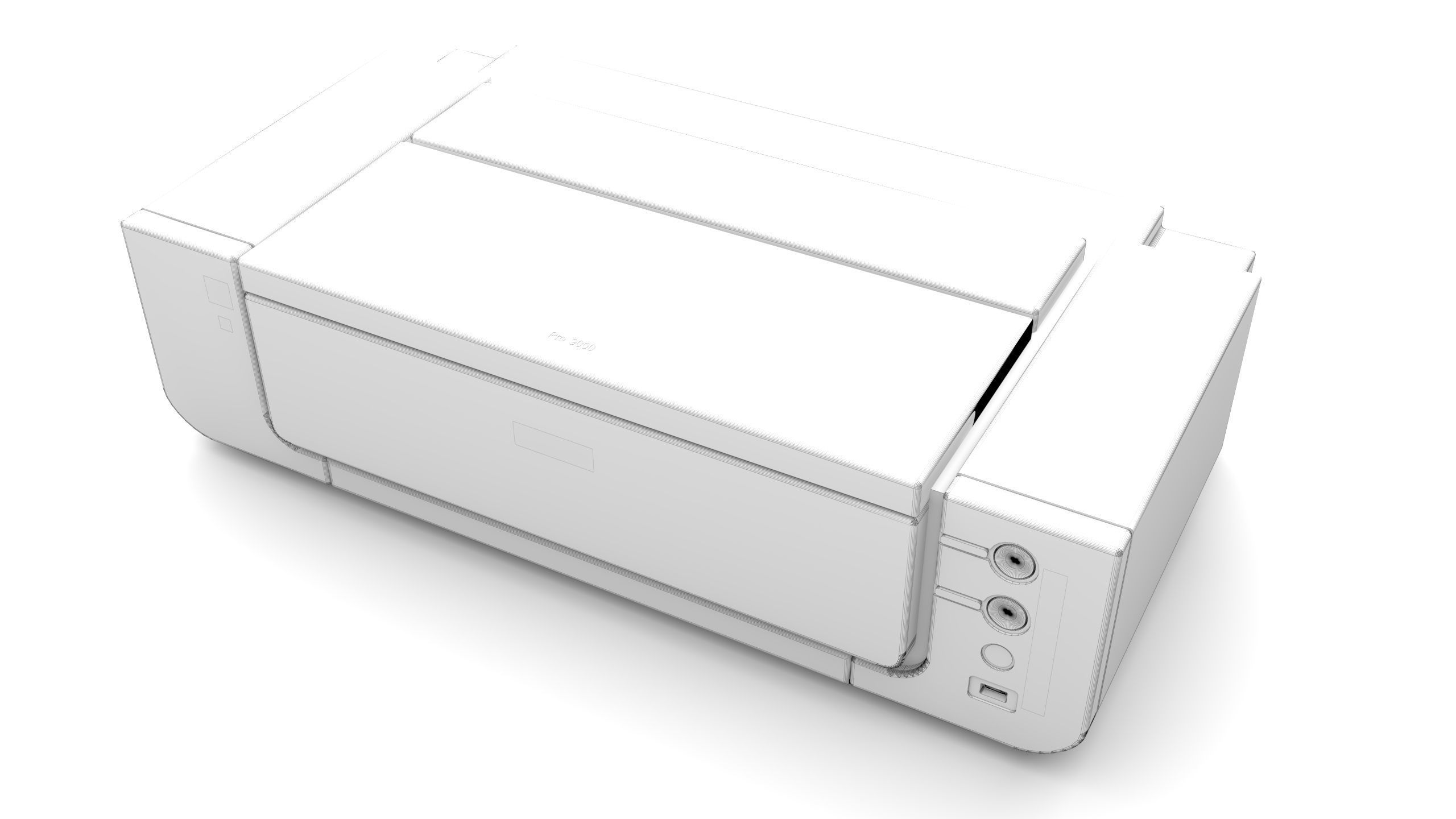 Canon Pixma Pro 9000 2006-2009 Free 3D model_3