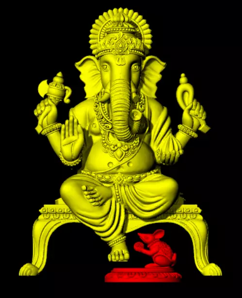 Ganesh ji 3D print model_0