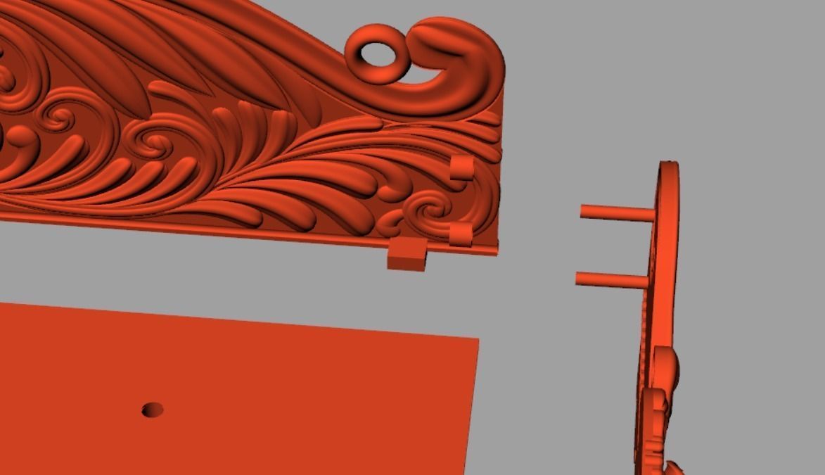 God temple 3D print model_4