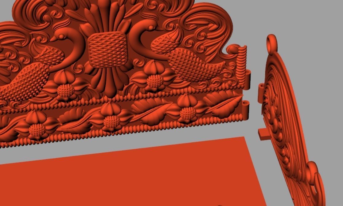 God temple 3D print model_3