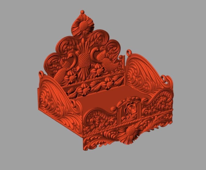 God temple 3D print model_2