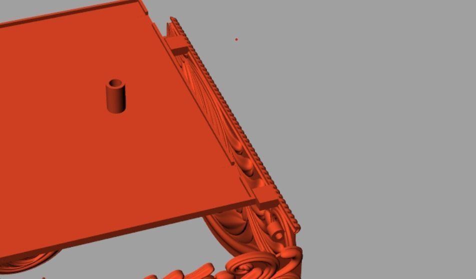 God temple 3D print model_5