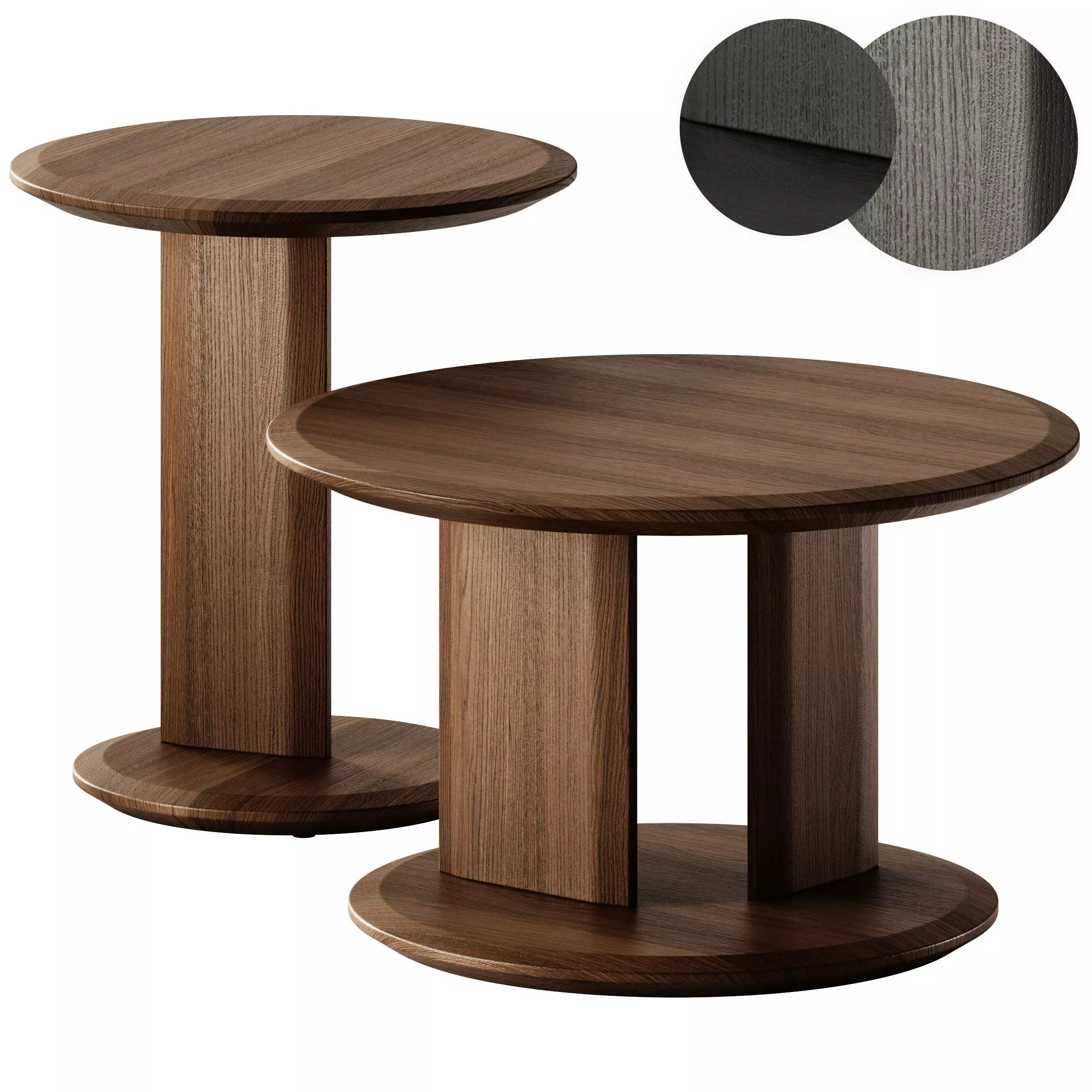 Mush Coffee Table by Poliform 3D model_0