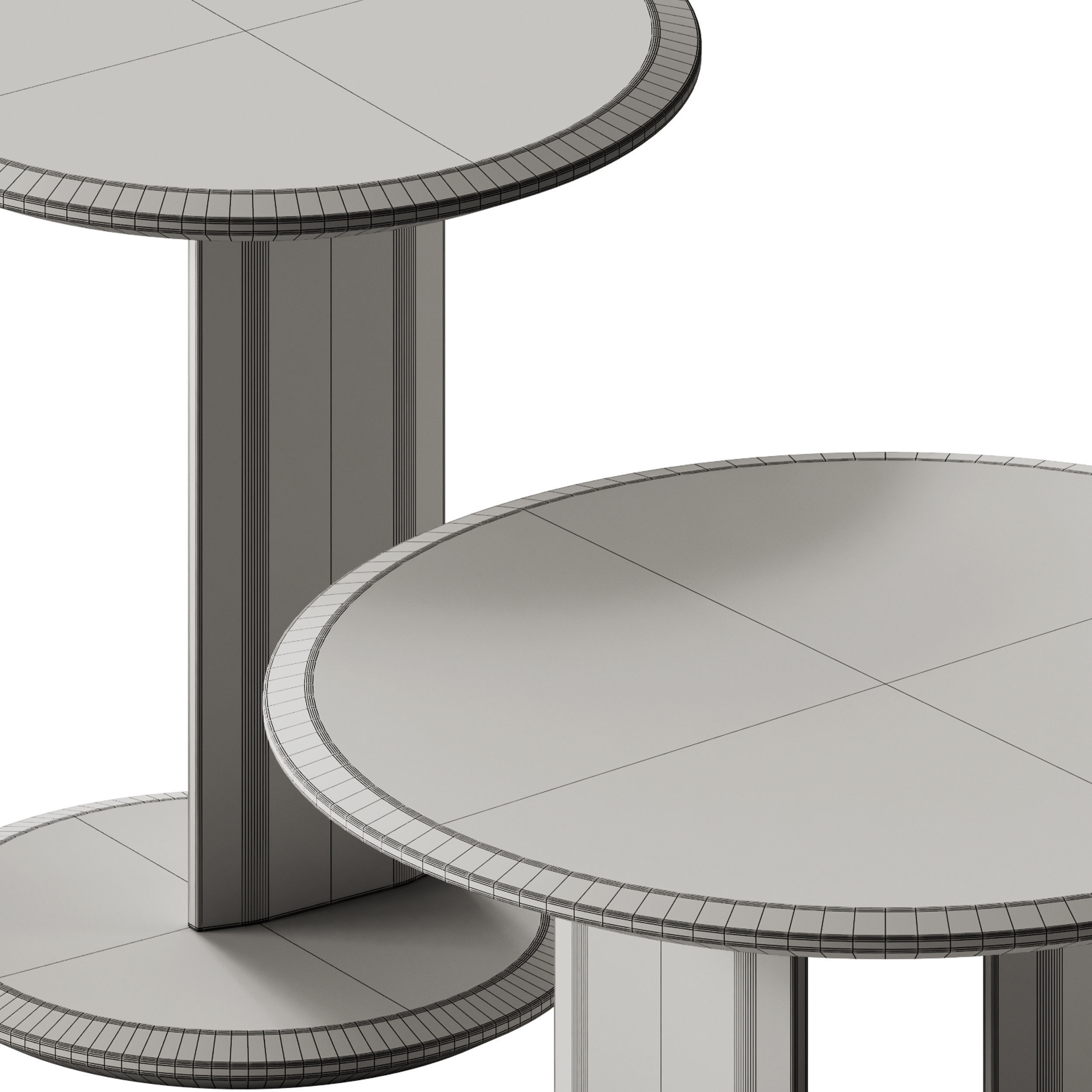 Mush Coffee Table by Poliform 3D model_7