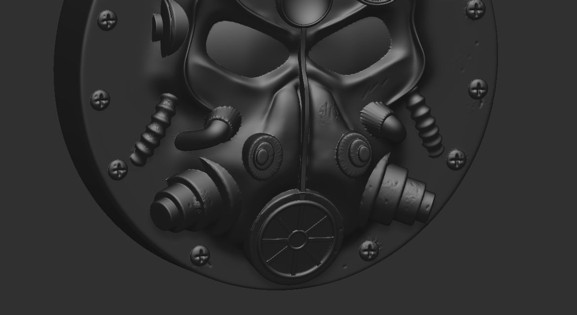 LLAVERO FALLOUT 3D print model_2