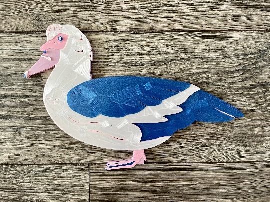 Muscovy Duck Wall Art Commercial 3D print model_1