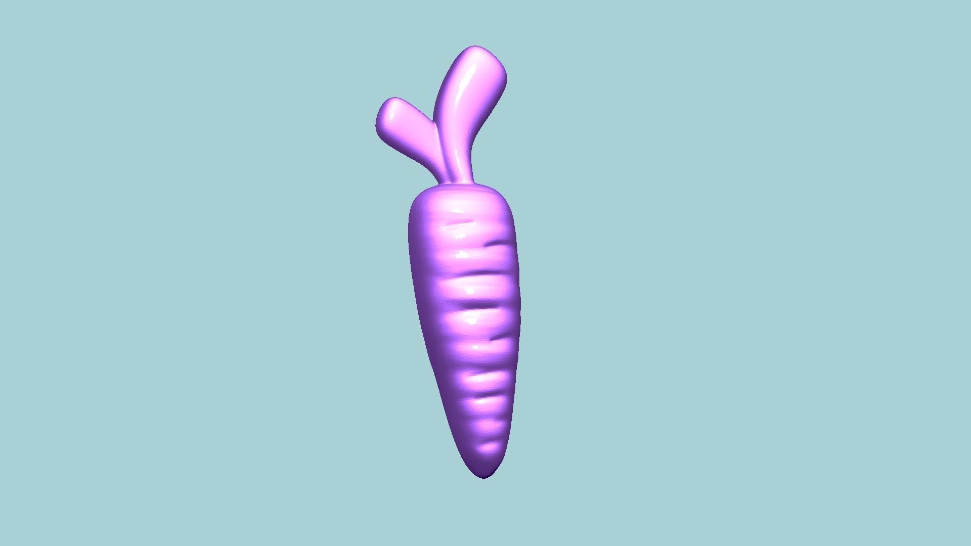 Jelly Candy Molding Carrot - Gummy Mould 3D print model_8