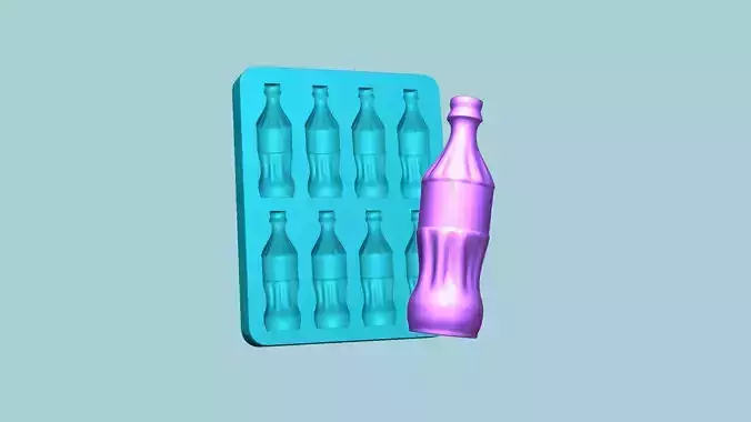 Jelly Candy Molding Bottle - Gummy Mould 3D print model