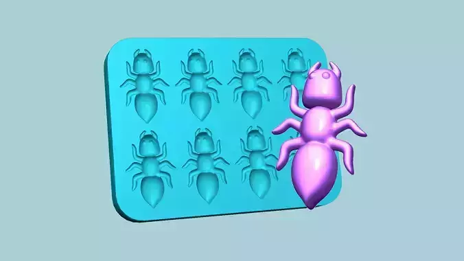 Jelly Candy Molding Ant - Gummy Mould