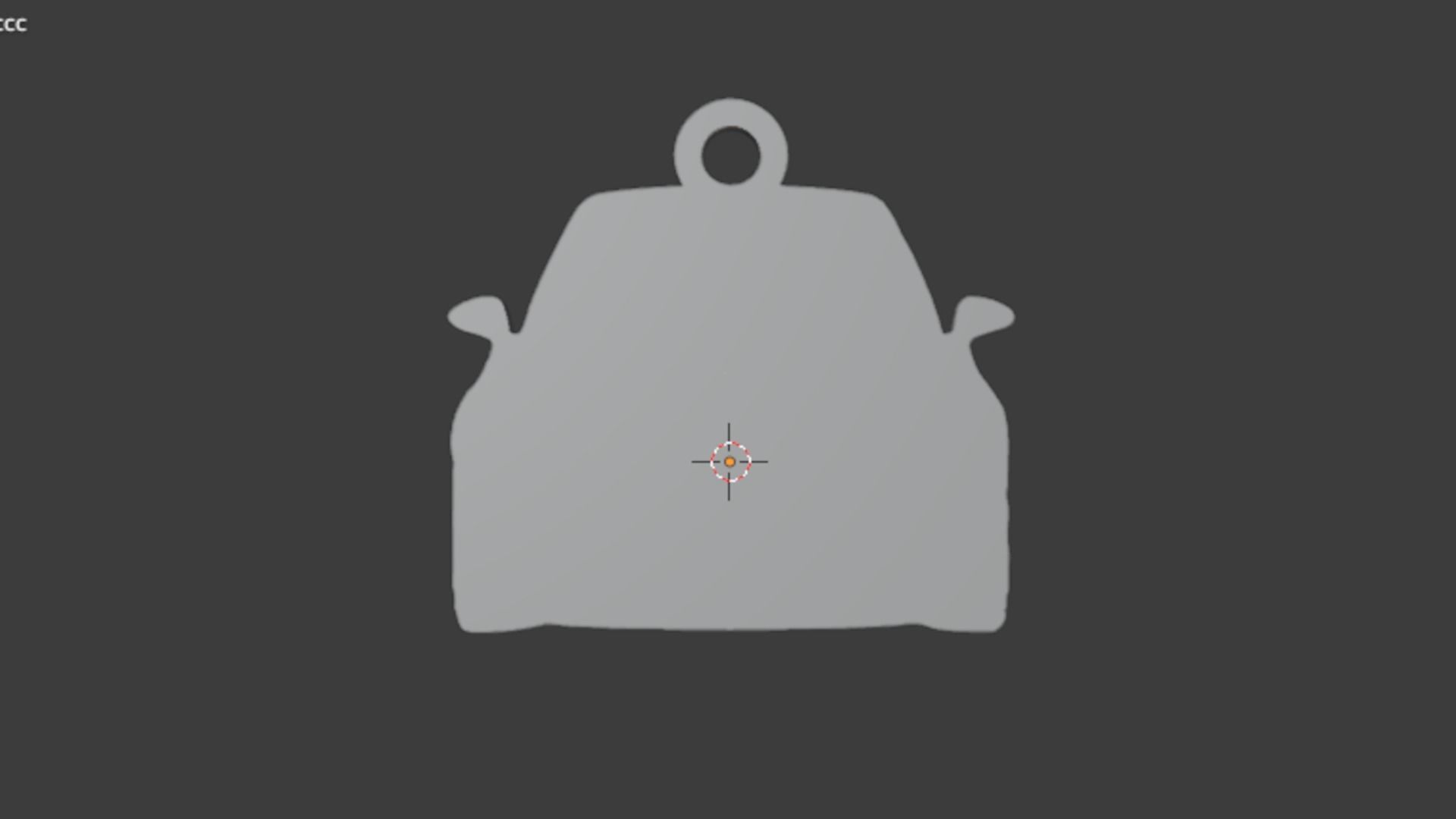 car pendant-07 printable jewelry  3D print model_4