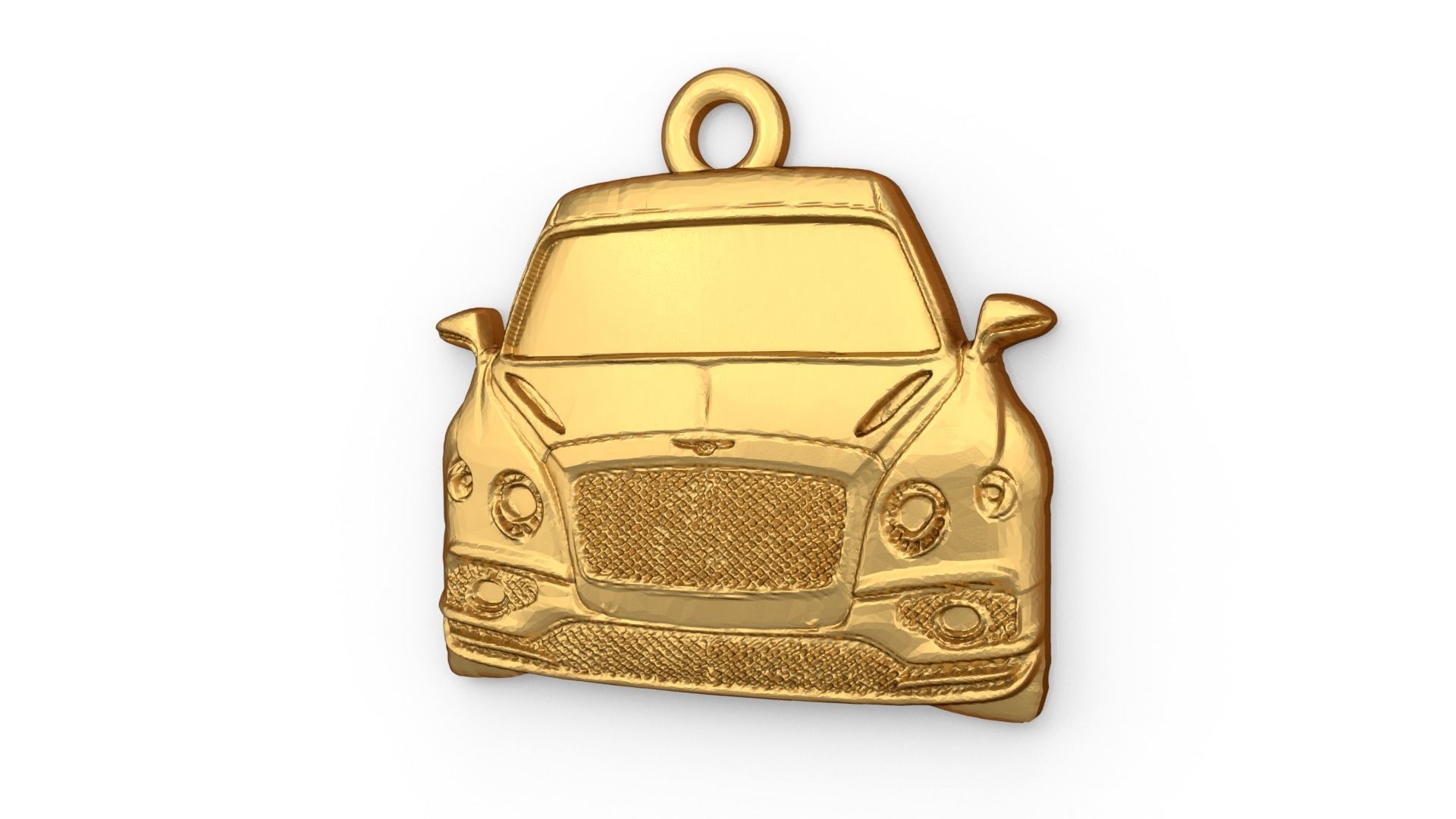 car pendant-07 printable jewelry  3D print model_2
