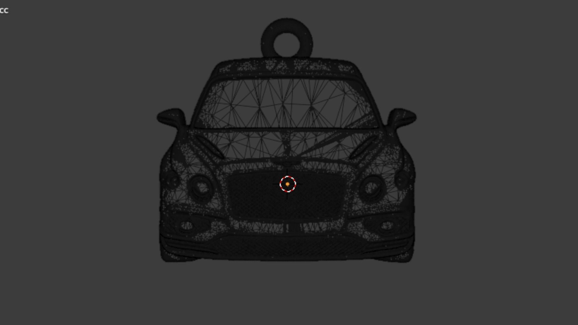 car pendant-07 printable jewelry  3D print model_8