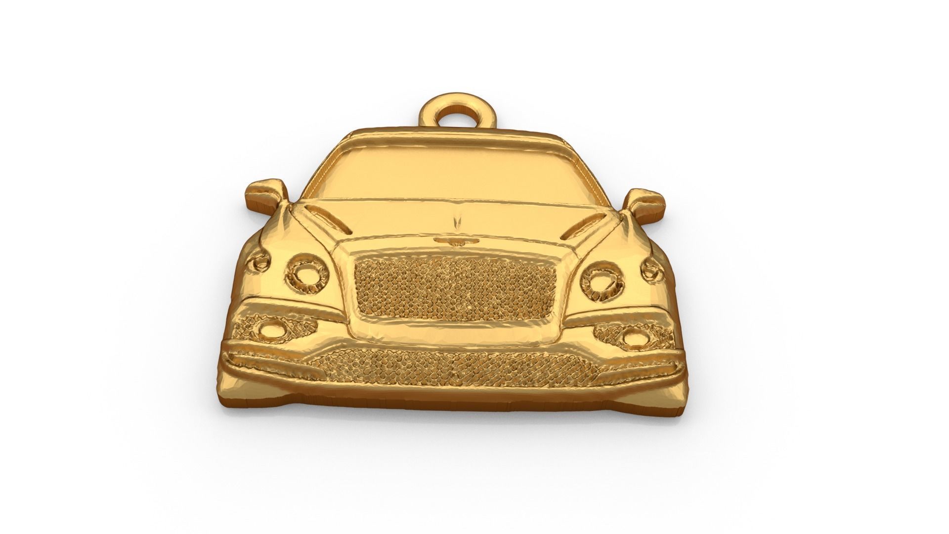 car pendant-07 printable jewelry  3D print model_3