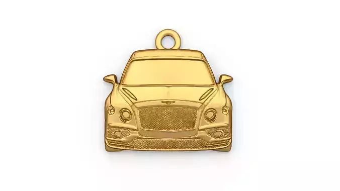 car pendant-07 printable jewelry  3D print model