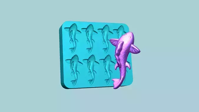 Jelly Candy Molding Koi Fish - Gummy Mould