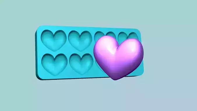 Jelly Candy Molding Heart - Gummy Mould