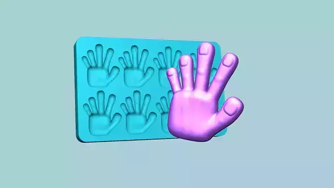 Jelly Candy Molding Hand - Gummy Mould
