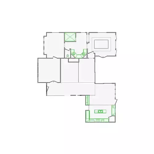  Detailed Interior Sketch - 3501-4000 SF - Xactimate