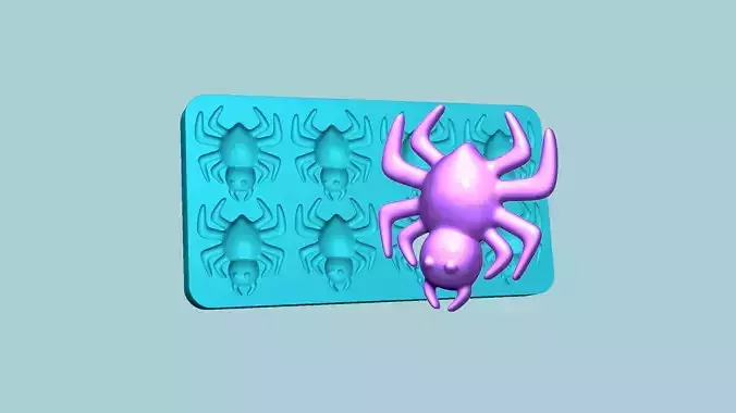 Jelly Candy Molding Spider - Gummy Mould