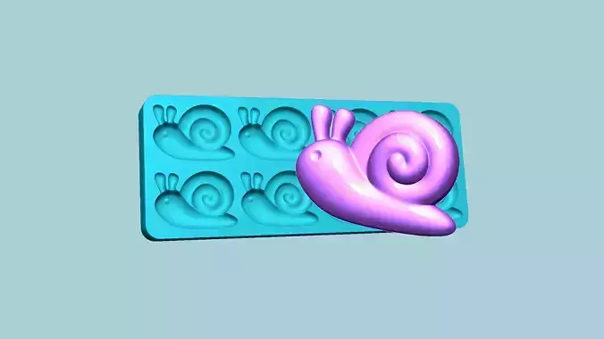 Jelly Candy Molding Slug - Gummy Mould 3D print model