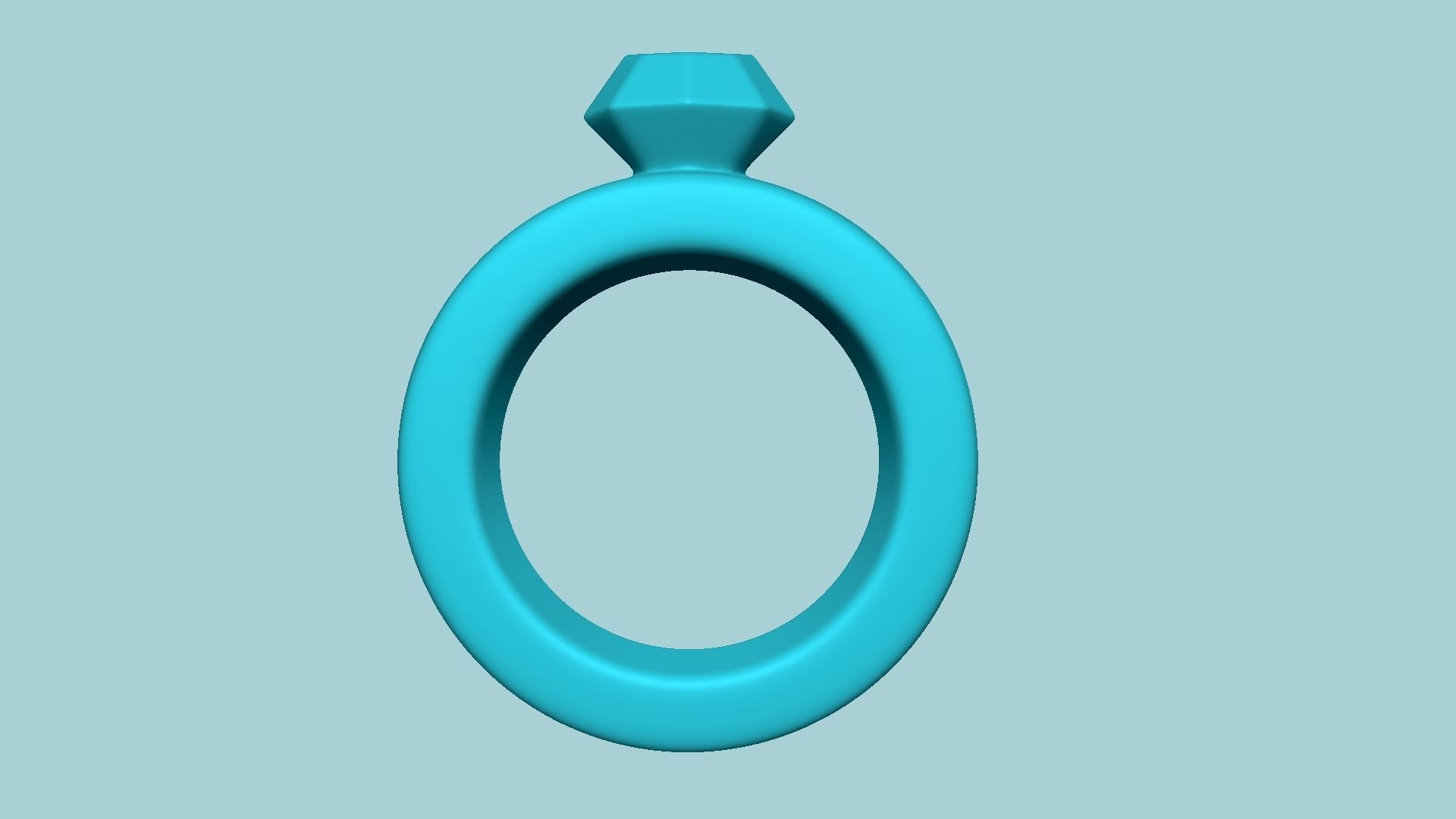 Jelly Candy Molding Ring - Gummy Mould 3D print model_2