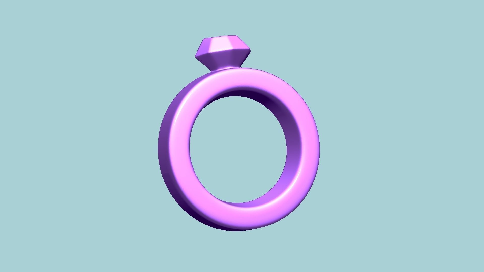 Jelly Candy Molding Ring - Gummy Mould 3D print model_8