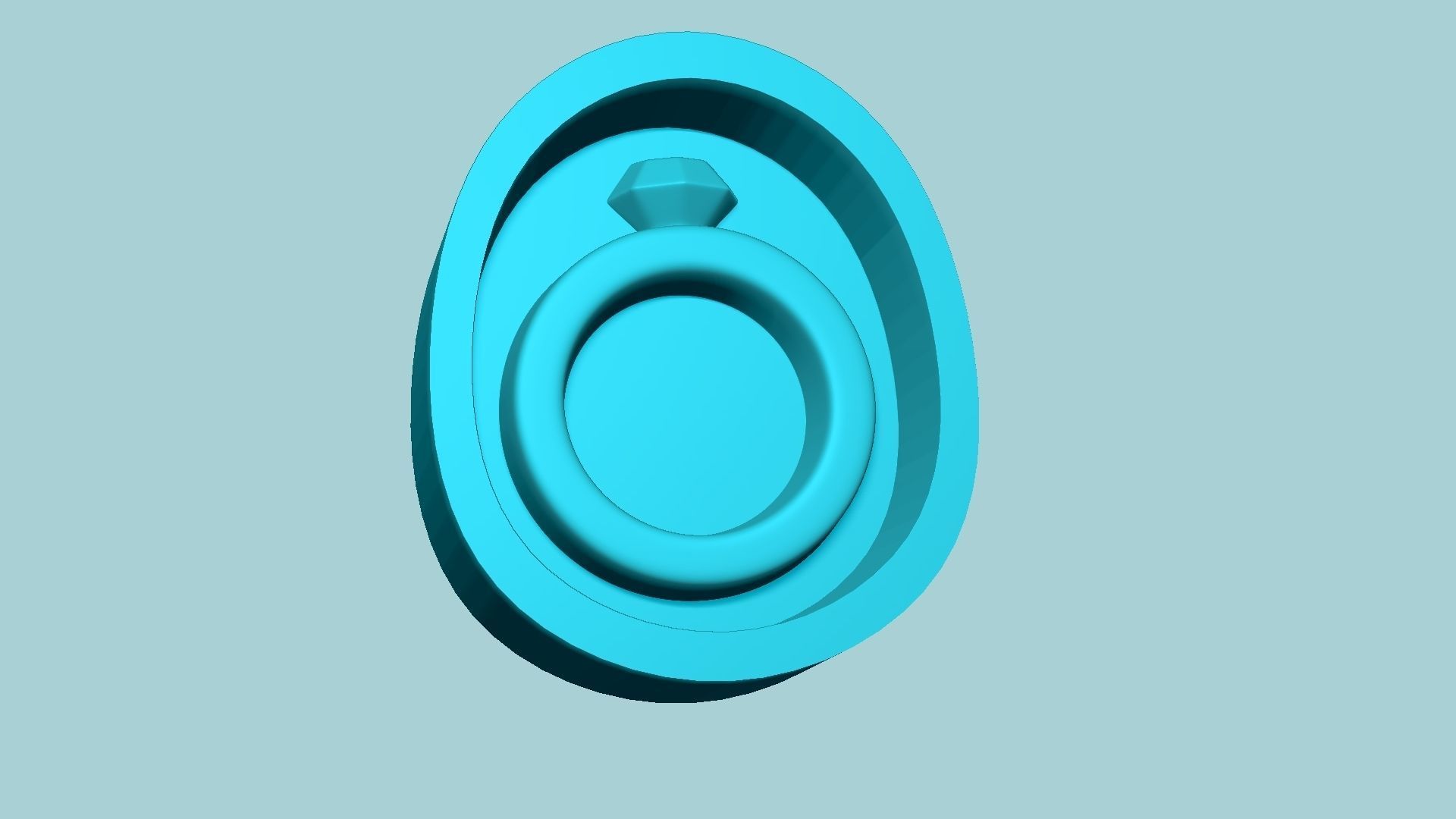 Jelly Candy Molding Ring - Gummy Mould 3D print model_5