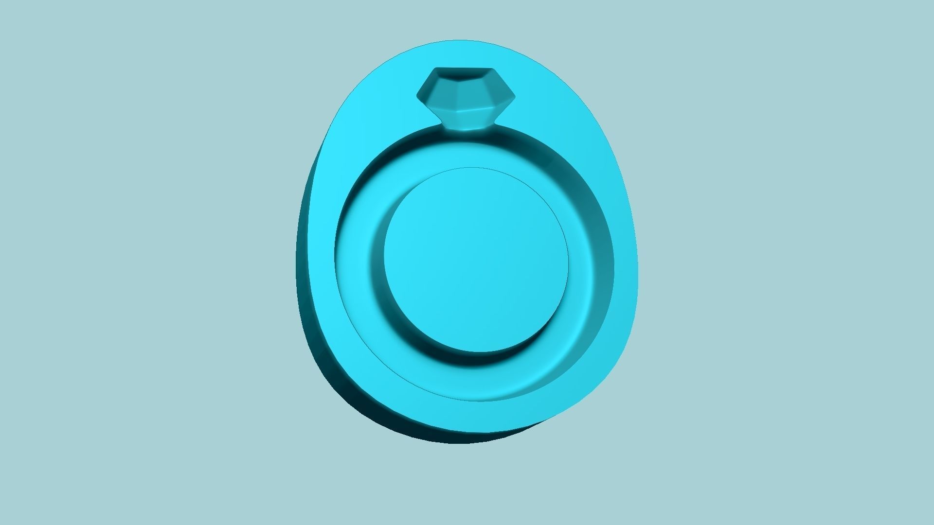 Jelly Candy Molding Ring - Gummy Mould 3D print model_4