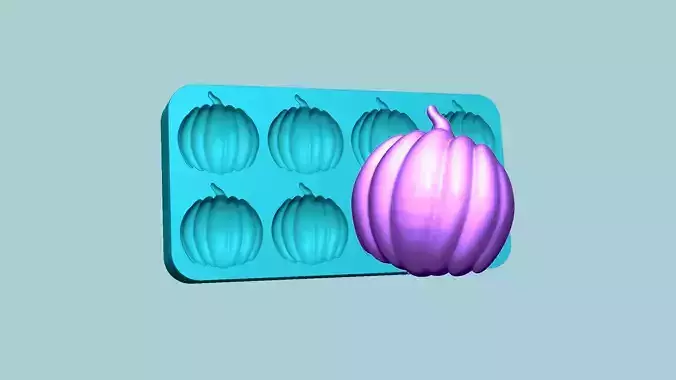 Jelly Candy Molding Pumpkin - Gummy Mould
