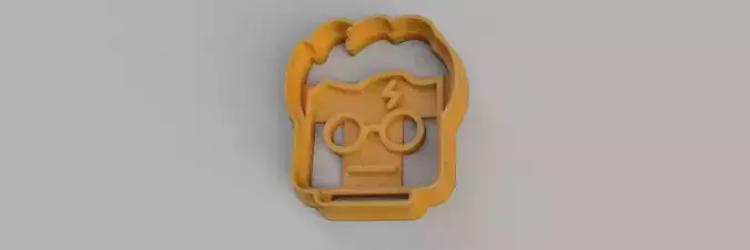 SET 3 COOKIE CUTTER 3D print model pokemon Harry Potter
